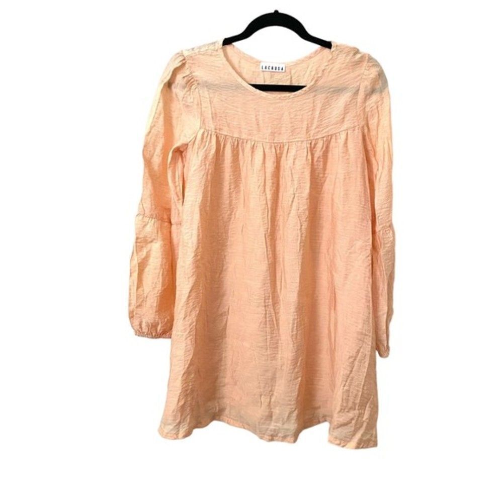 LACAUSA Babydoll Mini Dress Sz Med